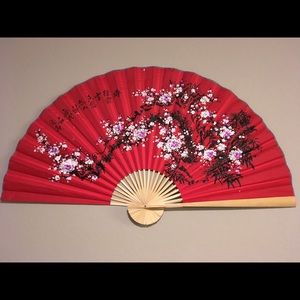 Huge wall decoration. (Red) (white) (black)